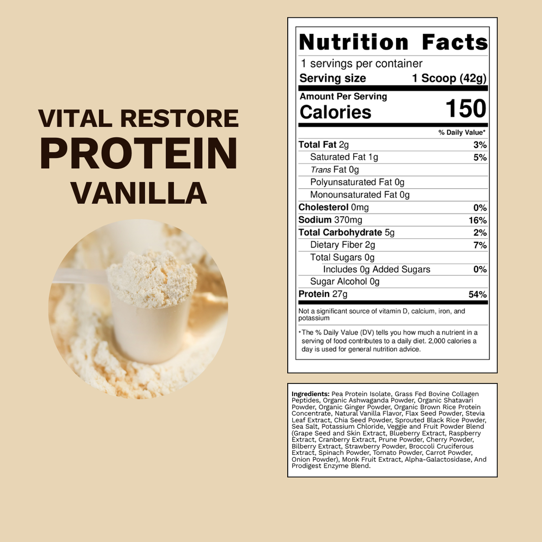Vital Restore Protein (Tester Pack)